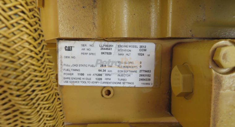 CAT 3512HD Engines Brand New (2) available