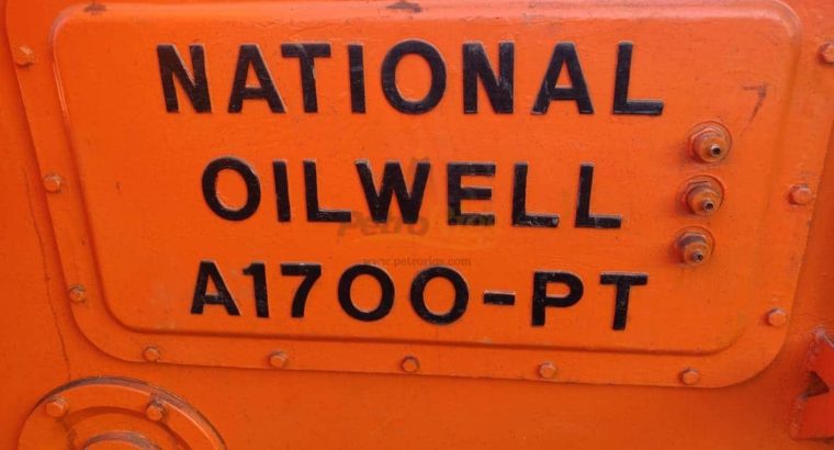 National Oilwell A1700 PT Mud Pumps