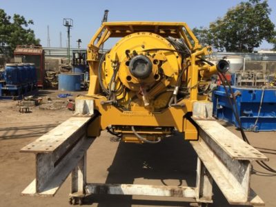 Varco TDS3 and Pipe Handler