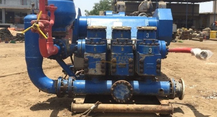 National 12P-160 Triplex Mud Pumps