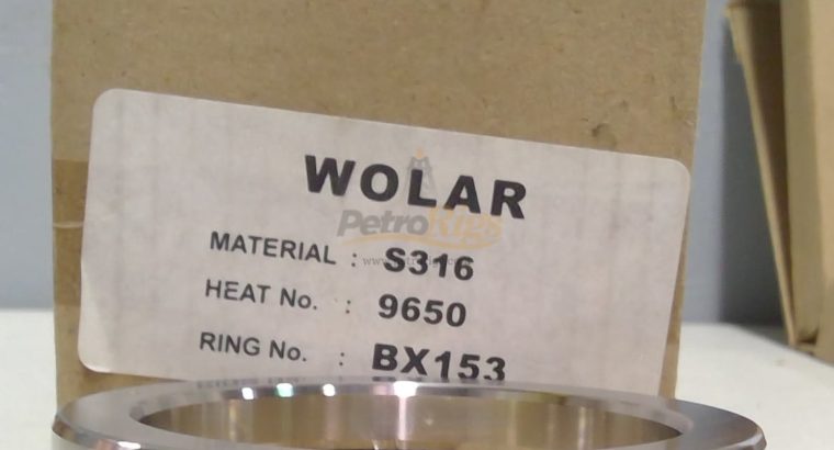 Wolar Ring Gaskets, Large Inventory