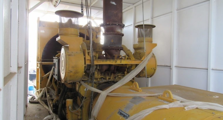 CAT 3512c skidded gensets