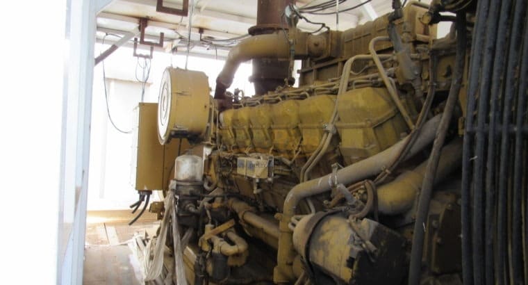 CAT 3512c skidded gensets