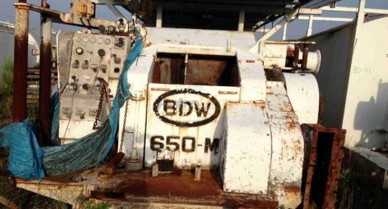 BDW 650 Drilling Rig