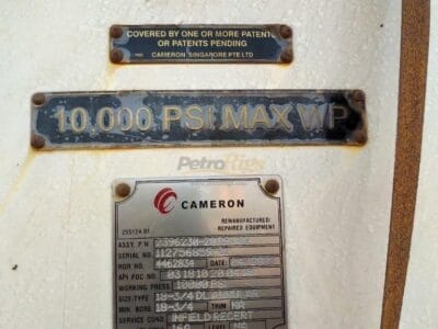Cameron 18 3/4″ 10K Annular