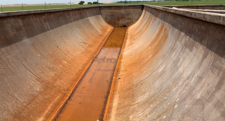 Half Round Mud Pit Tanks