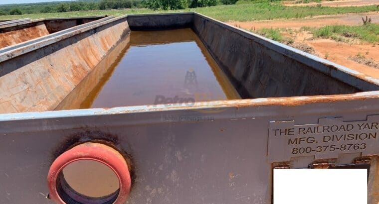 Half Round Mud Pit Tanks