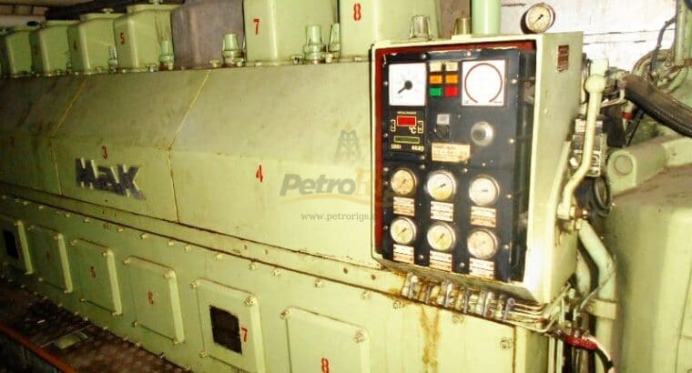 MaK 8M25 Genset