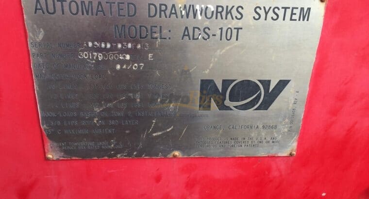 NOV ADS-10T Automated Drawworks