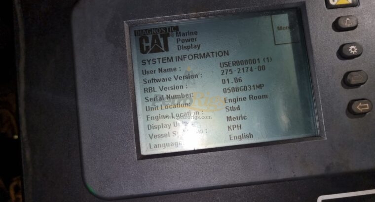 Caterpillar 3512B Genset