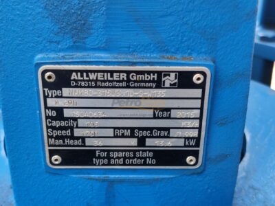 Allweiler Centrifugal Pump