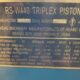 W-440 Triplex Pumps