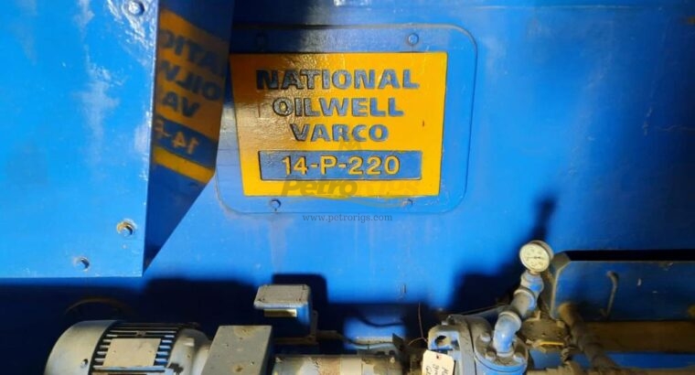 National 14-P-220 Mud Pumps