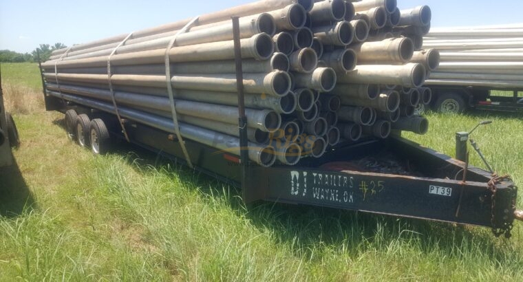 6 inch Aluminum Pipe/Trailers