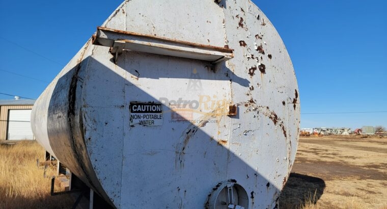 500 bbl Round Water Tank