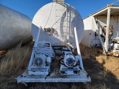 500 bbl Round Water Tank