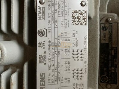 Siemens Electric motor