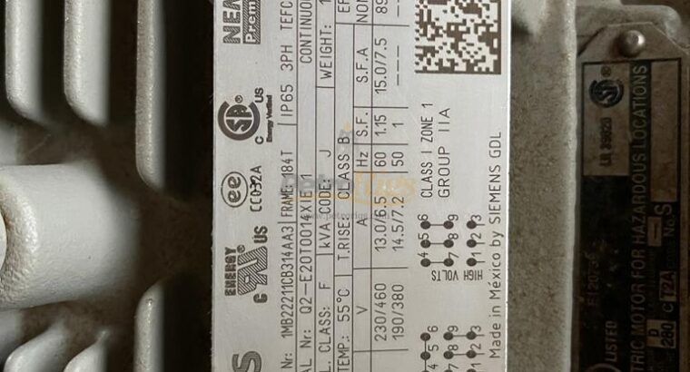 Siemens Electric motor