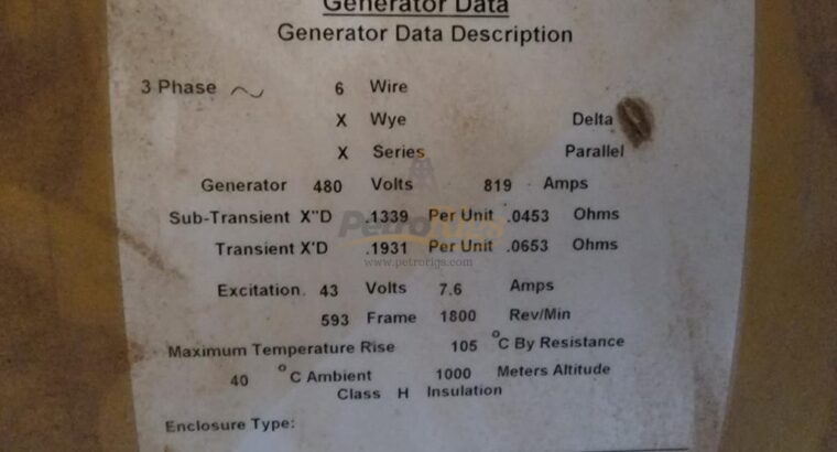 CAT C18 Genset