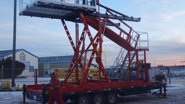 Movable Wellhead Platform