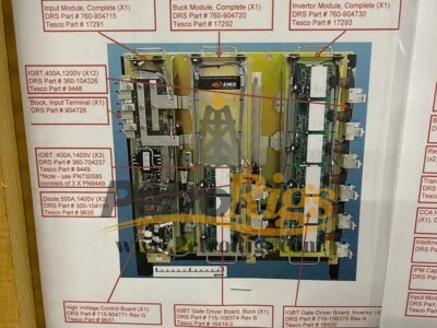 TESCO MD-500 Drive Section