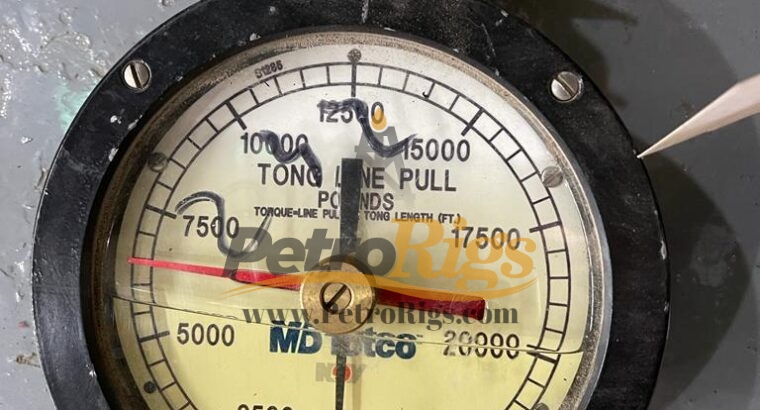 Tong Line Torque Gauges