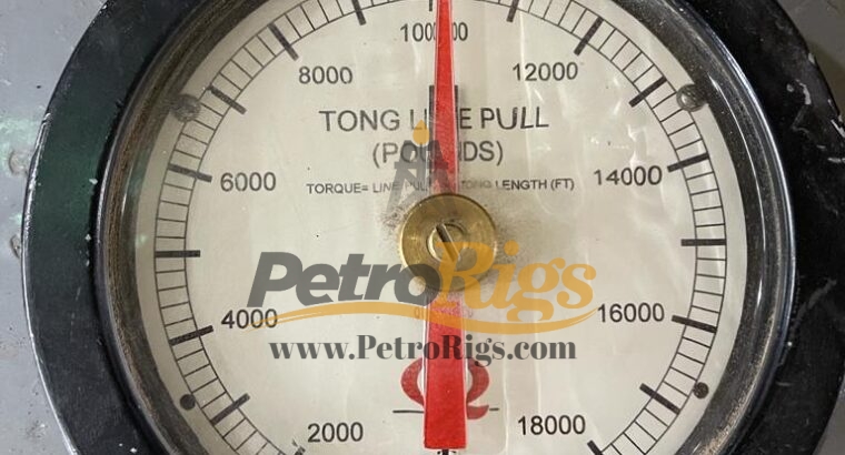 Tong Line Pull Gauges