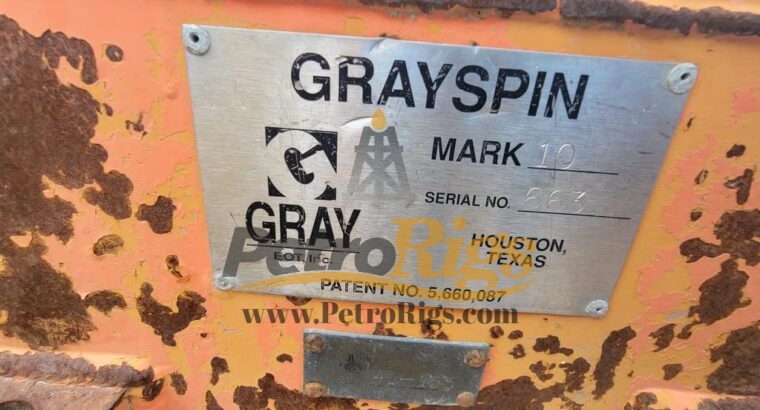 GRAYSPIN Mark 10 Pipe Spinner
