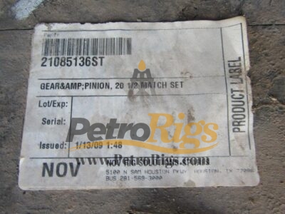 20-1/2 inch ROTARY & PINION GEAR