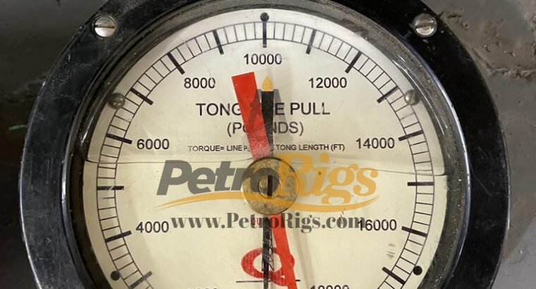 Tong Line Pull Gauges