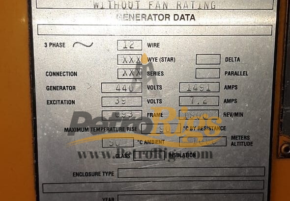 Caterpillar 3508B Genset