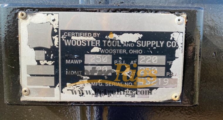 Wooster 250 PSI Separator