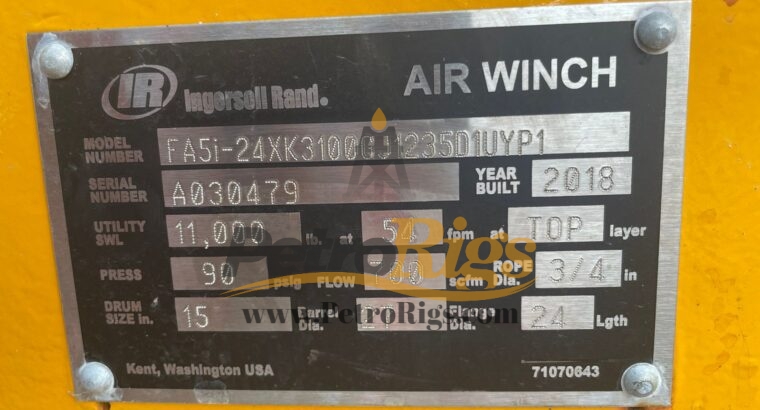 Ingersoll Rand Air Winch