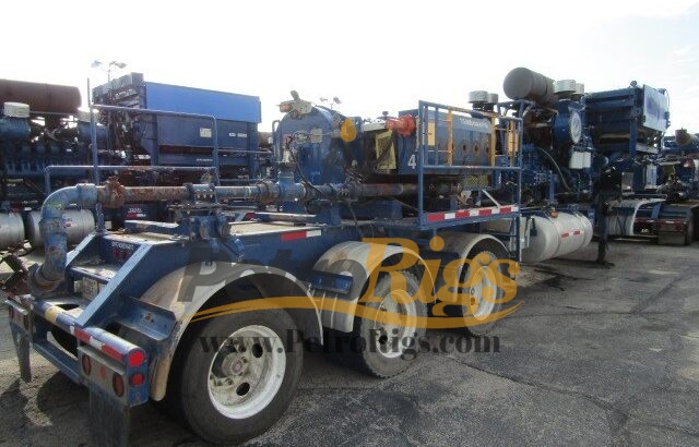 15,000 PSI Quintuplex Frac Pumping Trailer