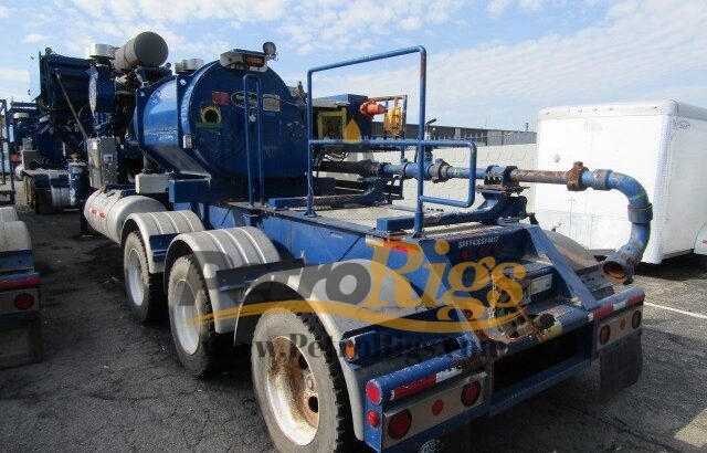 15,000 PSI Quintuplex Frac Pumping Trailer