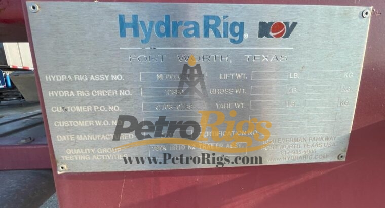 NOV Hydra Rig 180K N2 Pumper