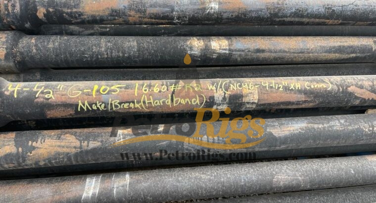 4-1/2” G-105 Drill Pipe