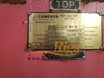 Cameron 13 5/8 inch Double