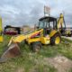 Front End Loader with Backhoe