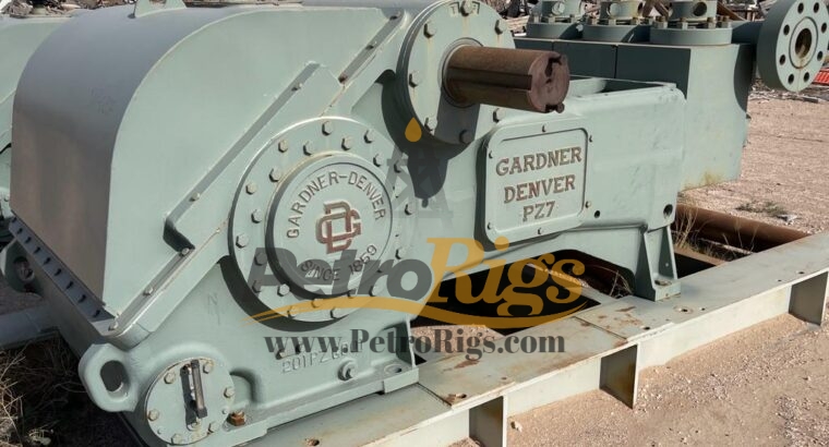 Gardner Denver PZ-7 Triplex Pump