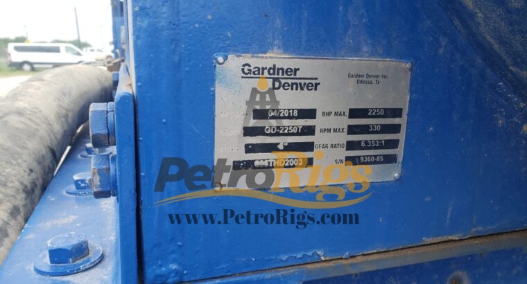 Gardner Denver 2250T Frac Pump