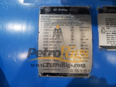 GE AC Traction Motors