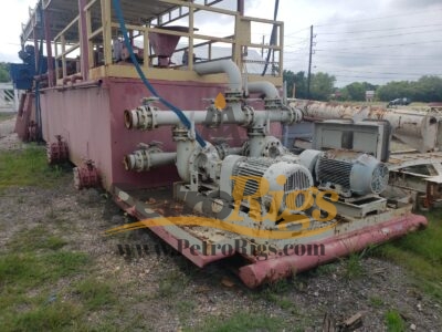 400 bbl. MUD PUPPY Charge Pumps