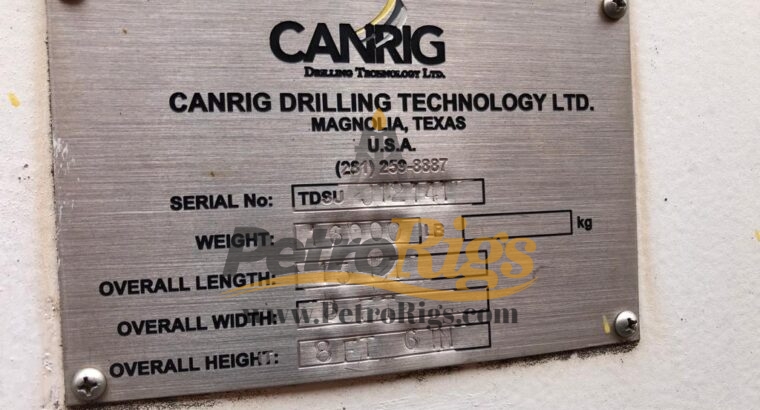 CANRIG 275T Top Drive