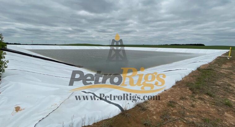 10 Acre – 9,000,000 bbl, Fresh Water Service Pond