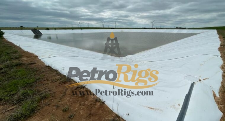 10 Acre – 9,000,000 bbl, Fresh Water Service Pond