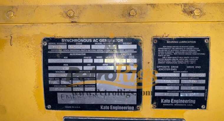 CAT 3512 Genset