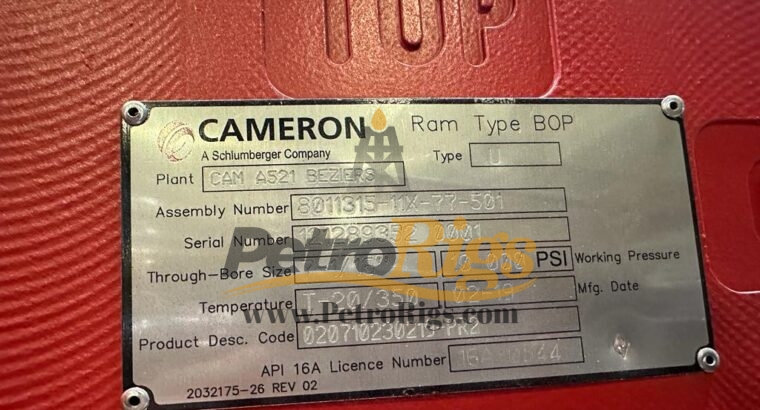 Cameron 7 1/16 inch 10M DBL