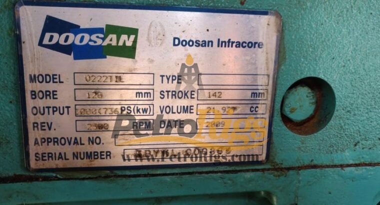 Doosan 1000hp Engine