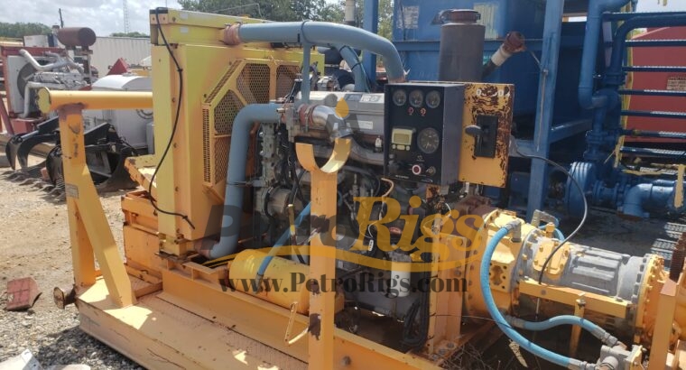 National JWS 340 Pump Master Skid